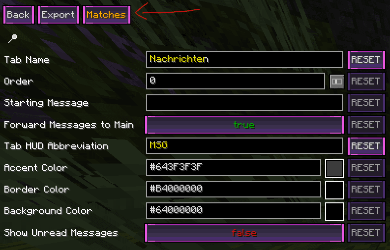 Basic settings