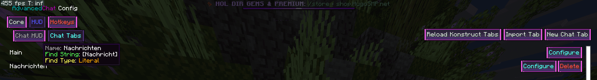 Verify configuration